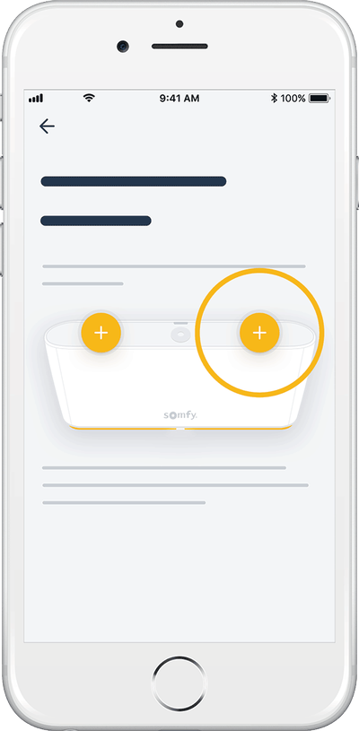 Somfy TaHoma app