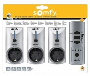 1RC + 3PLUGS 3600W TYPE F  - 2401199 - 1 - Somfy